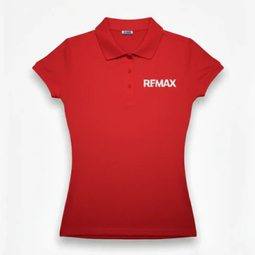Playera tipo polo para mujer